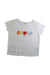 A White Short Sleeve T Shirts from Bonpoint in size 4T for girl. (Front View)