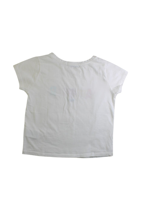 A White Short Sleeve T Shirts from Bonpoint in size 4T for girl. (Back View)