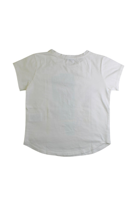 A White Short Sleeve T Shirts from Bonpoint in size 4T for girl. (Back View)