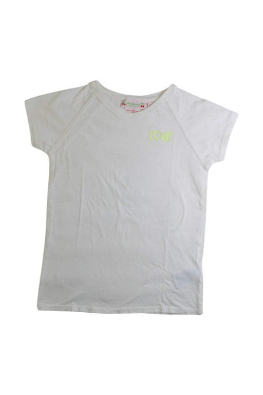 A White Short Sleeve T Shirts from Bonpoint in size 4T for girl. (Front View)