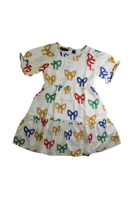 A Multicolour Short Sleeve Dresses from Mini Rodini in size 2T for girl. (Front View)