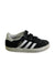 A Black Sneakers from Adidas in size 4T for girl. (Front View)