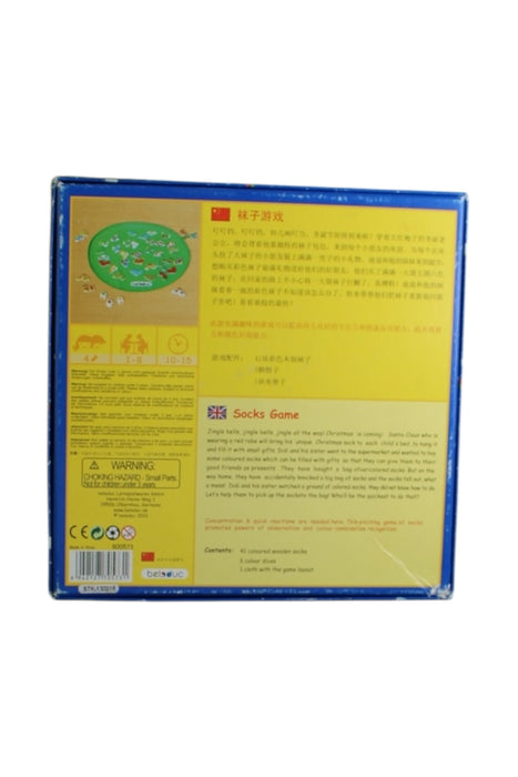 A  Board Games & Puzzles from Beleduc in size 4T for neutral. (Back View)