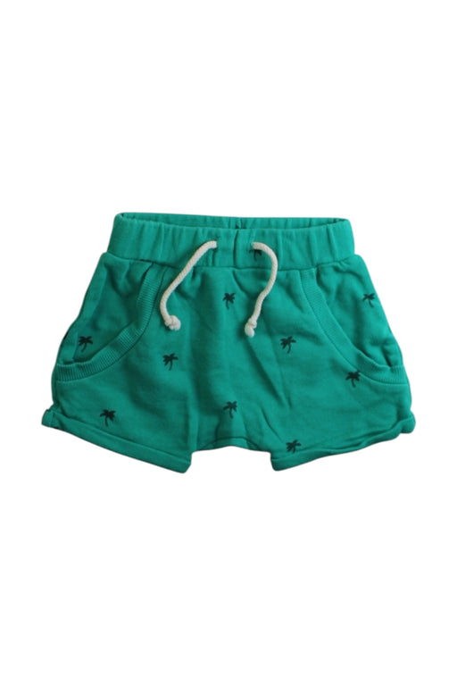 A Green Shorts from Wilson & Frenchy in size 3-6M for boy. (Front View)