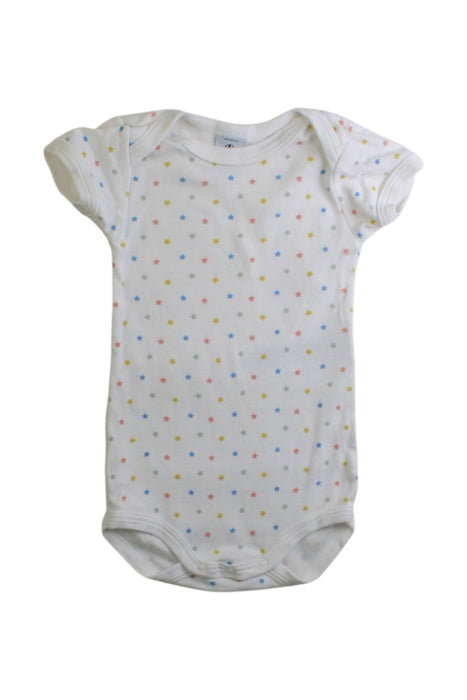 A Multicolour Short Sleeve Bodysuits from Petit Bateau in size 3-6M for boy. (Front View)