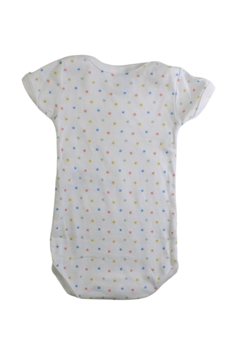 A Multicolour Short Sleeve Bodysuits from Petit Bateau in size 3-6M for boy. (Back View)