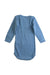 A Blue Long Sleeve Bodysuits from Petit Bateau in size 3-6M for boy. (Back View)