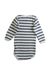 A White Long Sleeve Bodysuits from Petit Bateau in size 3-6M for boy. (Back View)