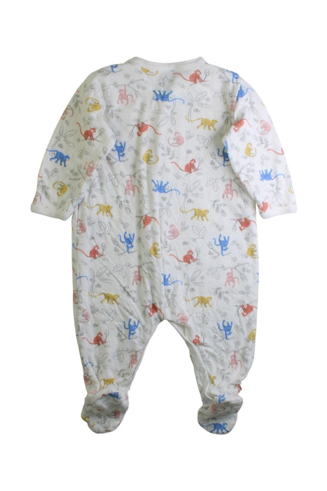 A Multicolour Onesies from Petit Bateau in size 3-6M for boy. (Back View)