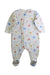 A Multicolour Onesies from Petit Bateau in size 3-6M for boy. (Back View)