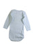 A Blue Long Sleeve Bodysuits from Petit Bateau in size 3-6M for boy. (Back View)