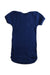 A Navy Short Sleeve Bodysuits from Petit Bateau in size 3-6M for boy. (Back View)
