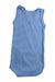 A Blue Sleeveless Bodysuits from Petit Bateau in size 3-6M for boy. (Back View)
