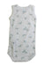 A White Sleeveless Bodysuits from Petit Bateau in size 3-6M for boy. (Back View)