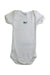 A White Sleeveless Bodysuits from Petit Bateau in size 3-6M for boy. (Front View)
