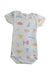 A Multicolour Short Sleeve Bodysuits from Petit Bateau in size 3-6M for boy. (Front View)