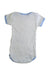 A White Short Sleeve Bodysuits from Petit Bateau in size 3-6M for boy. (Back View)