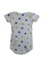 A Grey Short Sleeve Bodysuits from Petit Bateau in size 3-6M for boy. (Back View)