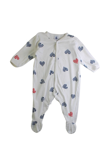 A Multicolour Onesies from Petit Bateau in size 3-6M for boy. (Front View)