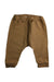 A Brown Sweatpants from Babe & Tess in size 3-6M for boy. (Front View)