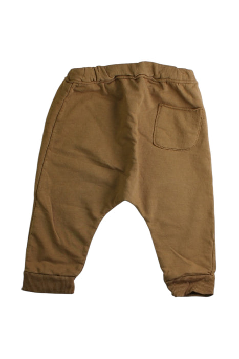 A Brown Sweatpants from Babe & Tess in size 3-6M for boy. (Back View)