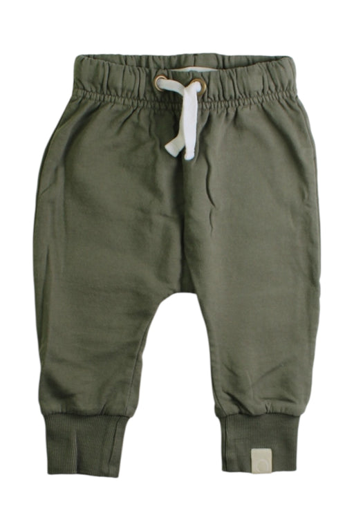 A Green Sweatpants from I Dig Denim in size 3-6M for boy. (Front View)