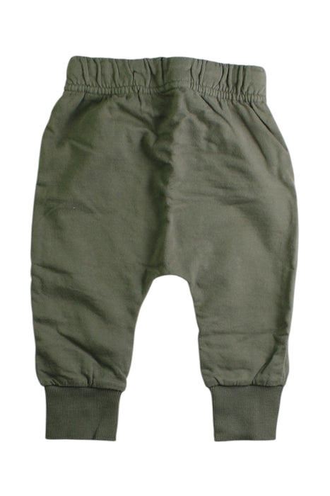 A Green Sweatpants from I Dig Denim in size 3-6M for boy. (Back View)