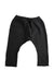 A Black Sweatpants from 1 + in the family in size 3-6M for boy. (Front View)