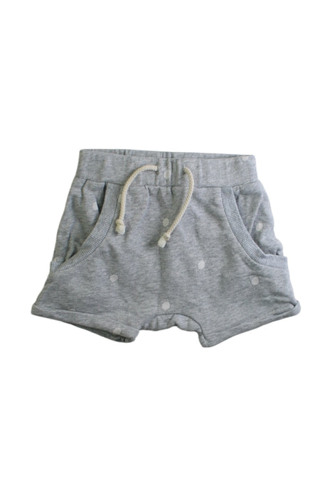 A Grey Shorts from Wilson & Frenchy in size 3-6M for boy. (Front View)