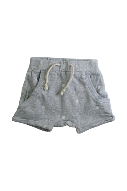A Grey Shorts from Wilson & Frenchy in size 3-6M for boy. (Front View)