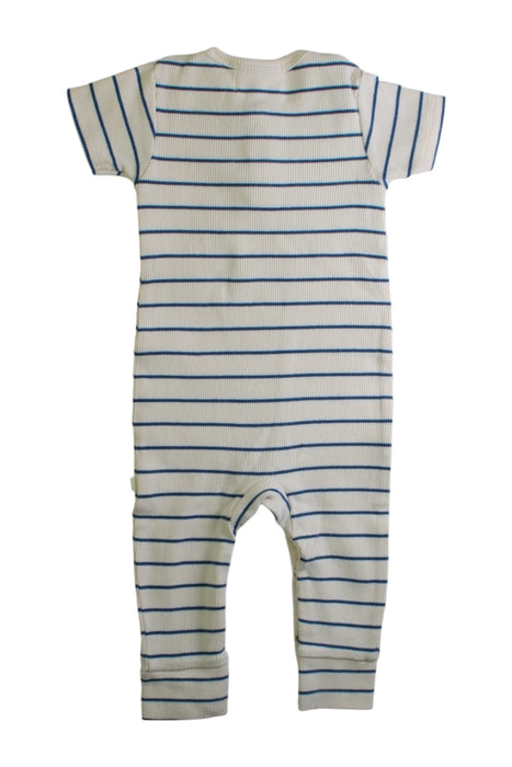 A White Short Sleeve Jumpsuits from Wilson & Frenchy in size 3-6M for boy. (Back View)