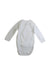 A White Long Sleeve Bodysuits from Petit Bateau in size 3-6M for boy. (Back View)
