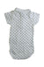 A White Short Sleeve Bodysuits from Petit Bateau in size 3-6M for boy. (Back View)