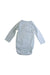 A Blue Long Sleeve Bodysuits from Petit Bateau in size 3-6M for boy. (Back View)