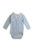 A Blue Long Sleeve Bodysuits from Petit Bateau in size 3-6M for boy. (Front View)