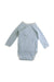 A Blue Long Sleeve Bodysuits from Petit Bateau in size 3-6M for boy. (Back View)