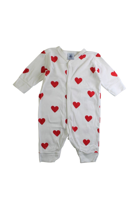 A  Long Sleeve Jumpsuits from Petit Bateau in size 0-3M for boy. (Front View)