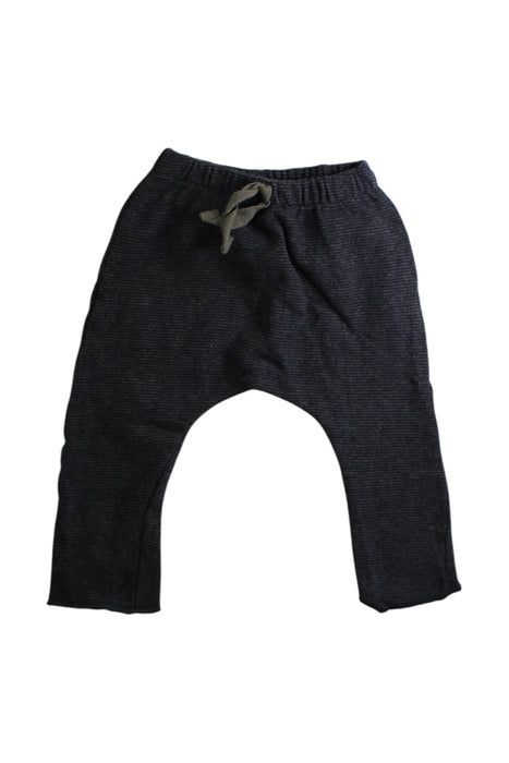 A Black Sweatpants from 1 + in the family in size 3-6M for boy. (Front View)