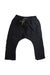 A Black Sweatpants from 1 + in the family in size 3-6M for boy. (Front View)
