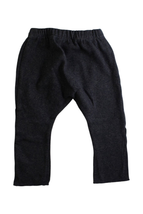 A Black Sweatpants from 1 + in the family in size 3-6M for boy. (Back View)