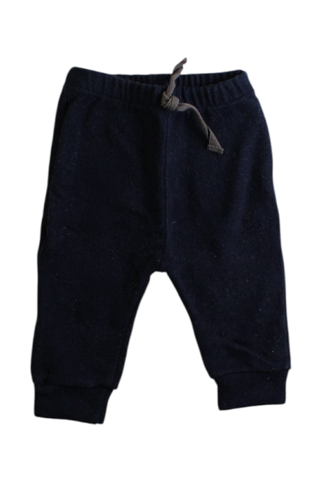 A Navy Sweatpants from 1 + in the family in size 3-6M for boy. (Front View)
