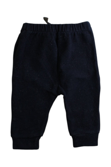 A Navy Sweatpants from 1 + in the family in size 3-6M for boy. (Back View)