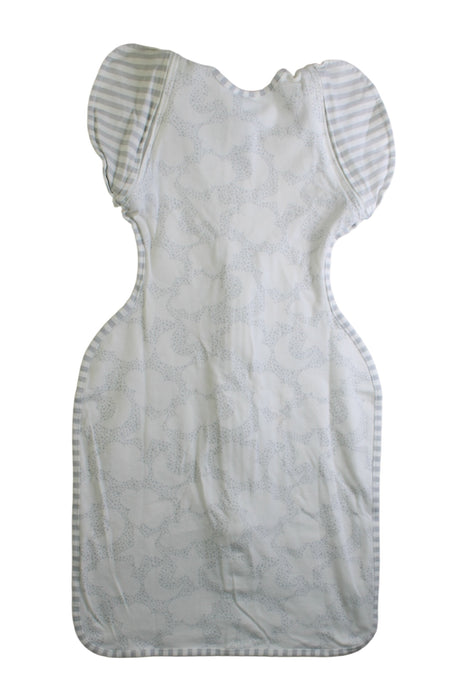 A White Swaddles from Love To Dream in size 3-6M for neutral. (Back View)