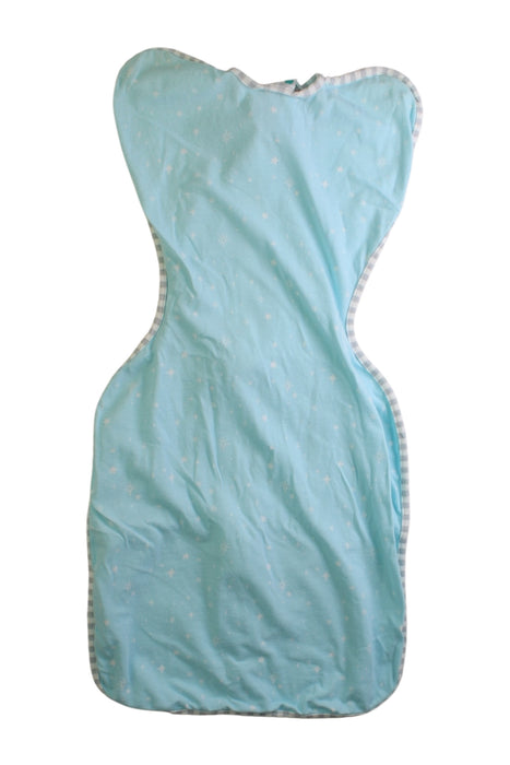 A Blue Swaddles from Love To Dream in size 3-6M for boy. (Back View)