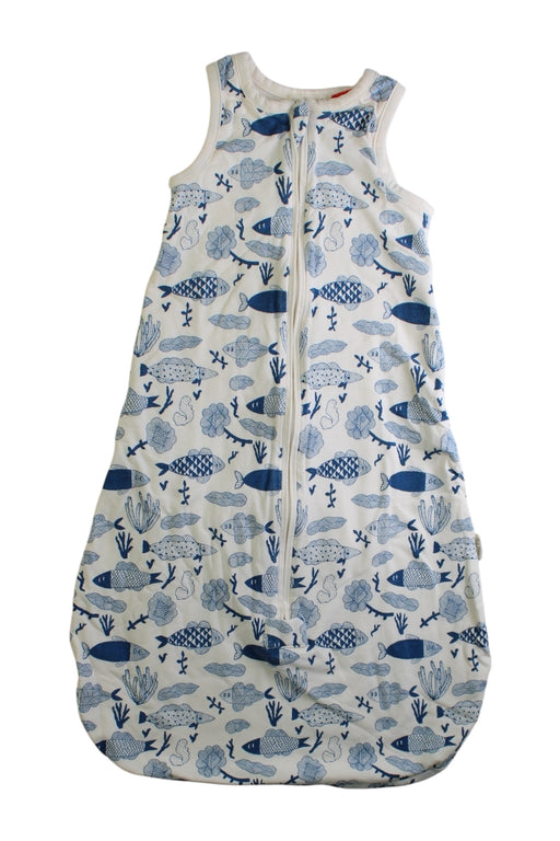 A Blue Sleepsacs from Wilson & Frenchy in size 0-3M for boy. (Front View)