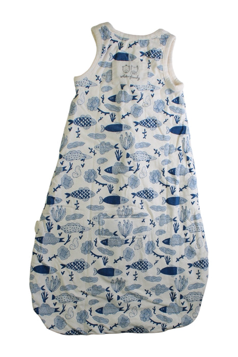 A Blue Sleepsacs from Wilson & Frenchy in size 0-3M for boy. (Back View)