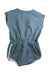 A Blue Sleeveless Rompers from bonnie & the gang in size 6-12M for boy. (Back View)
