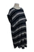 A Black Short Sleeve Dresses from Ripe in size XXL for maternity. (Back View)