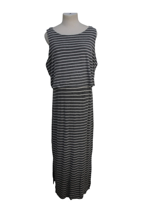 A Black Sleeveless Dresses from Seraphine in size Maternity-XL for maternity. (Front View)