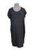 A Grey Short Sleeve Dresses from Ripe in size Maternity-L for maternity. (Front View)